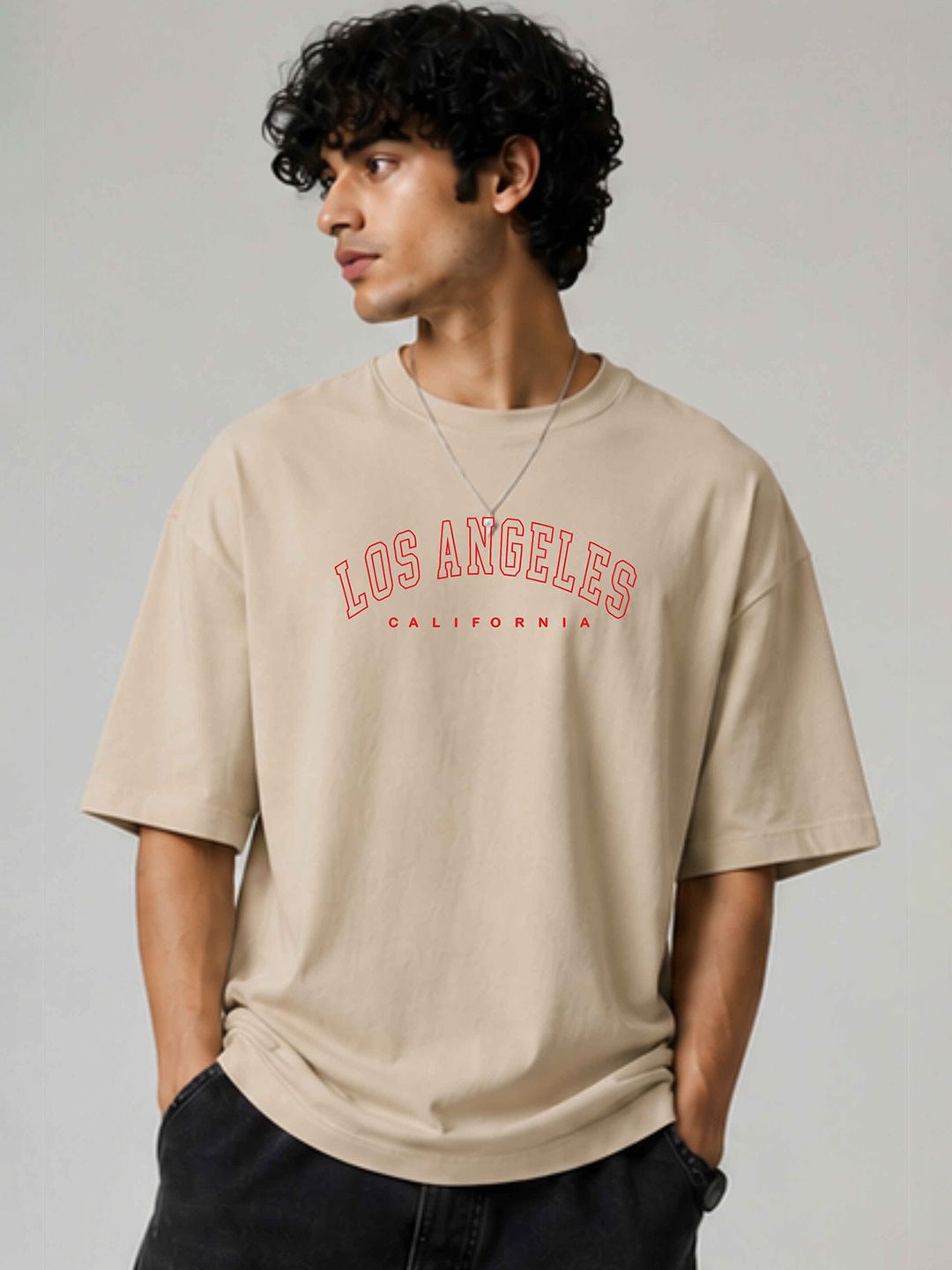 HIOR Men Typography Printed T-shirt