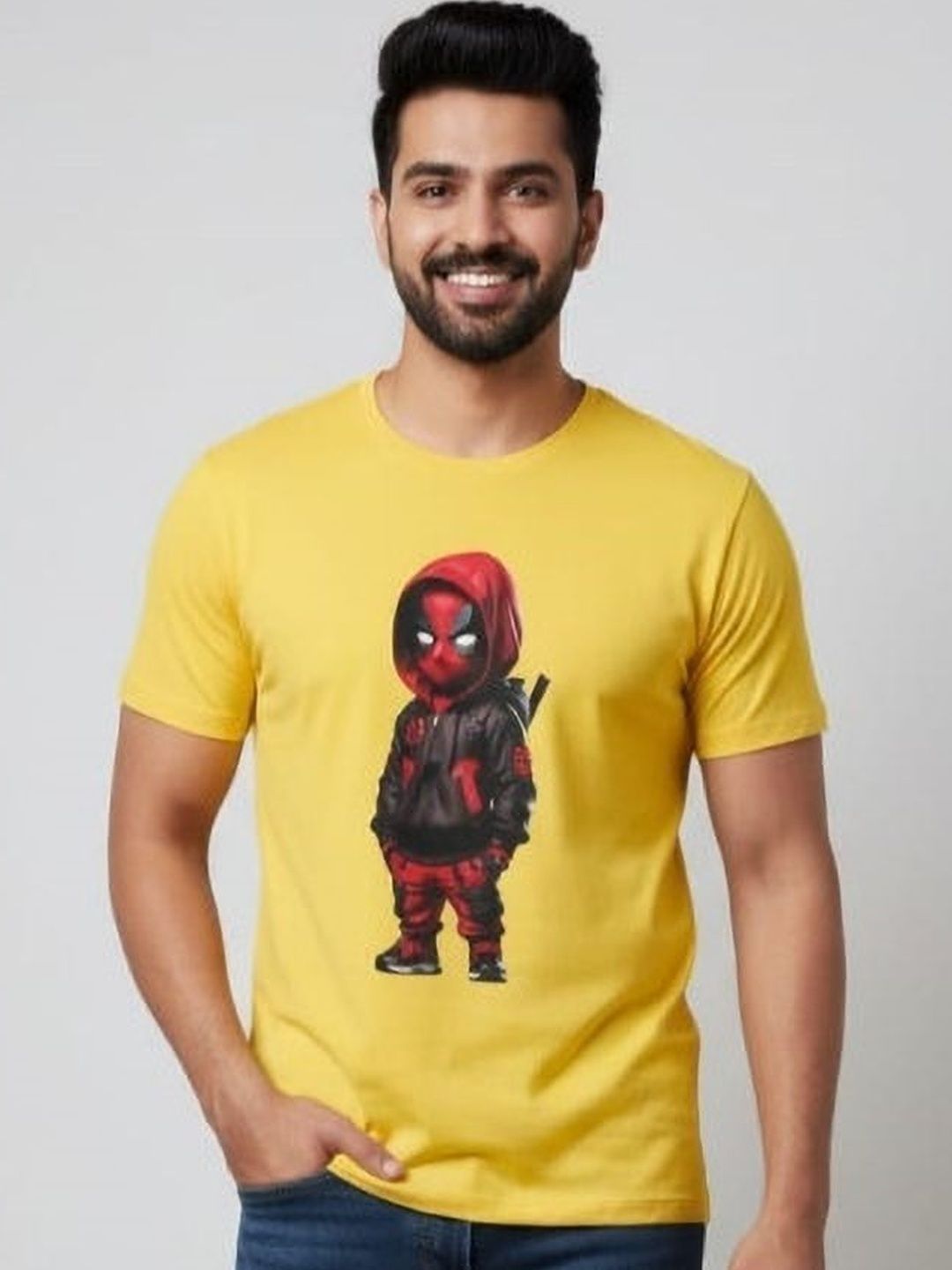 Dezin Men Printed T-shirt