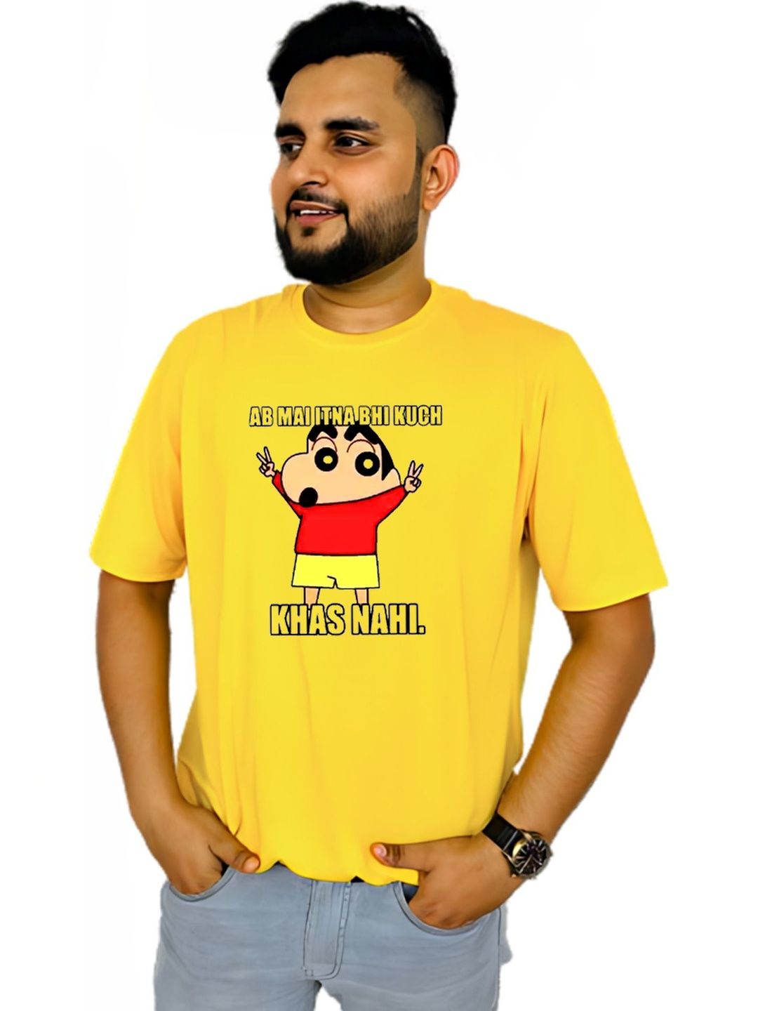 Dezin Men Printed T-shirt