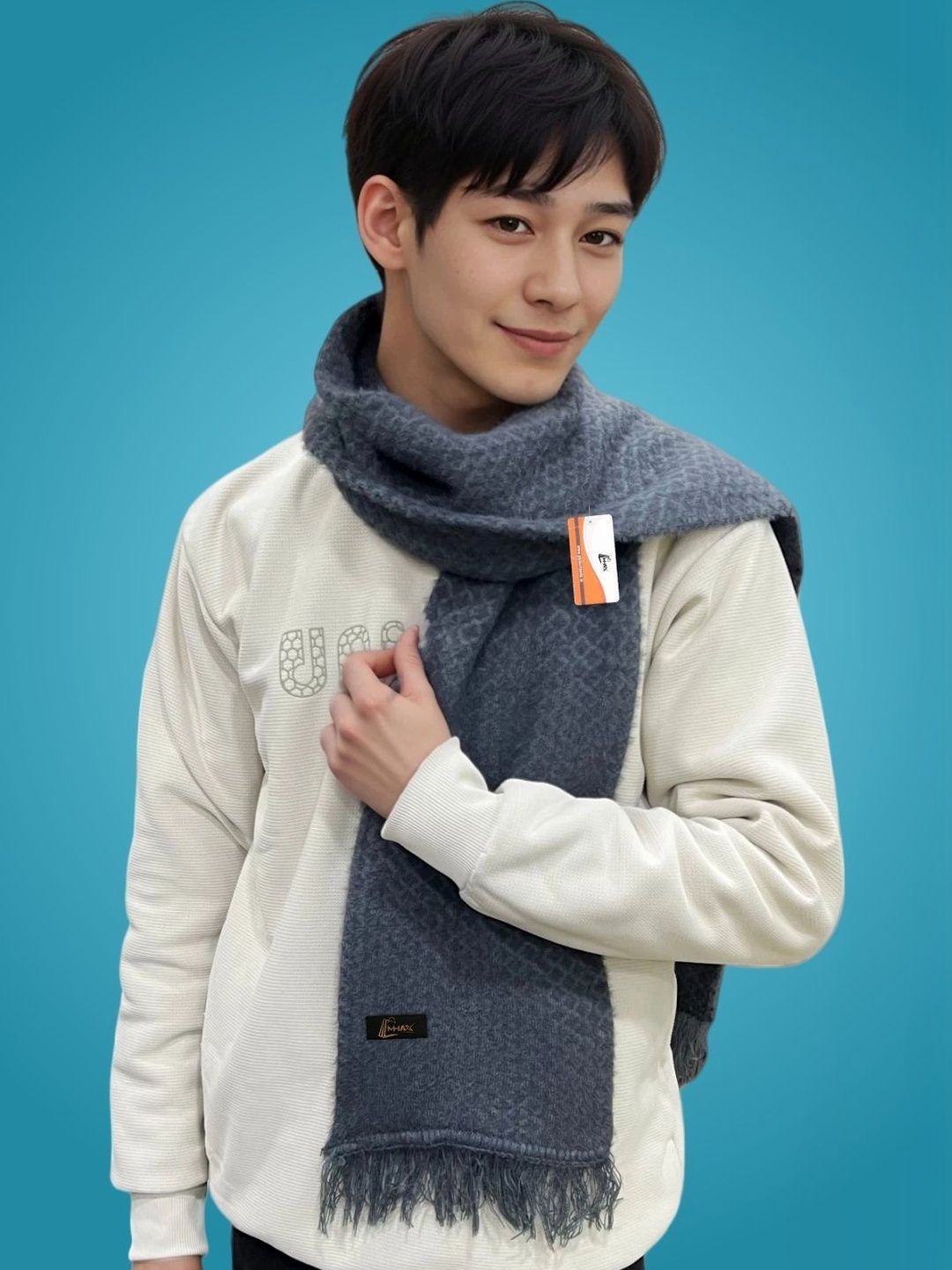 MHAX Men Merino Wool Mufflers