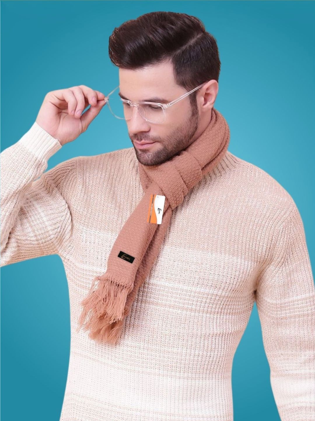 MHAX Men Merino Wool Mufflers