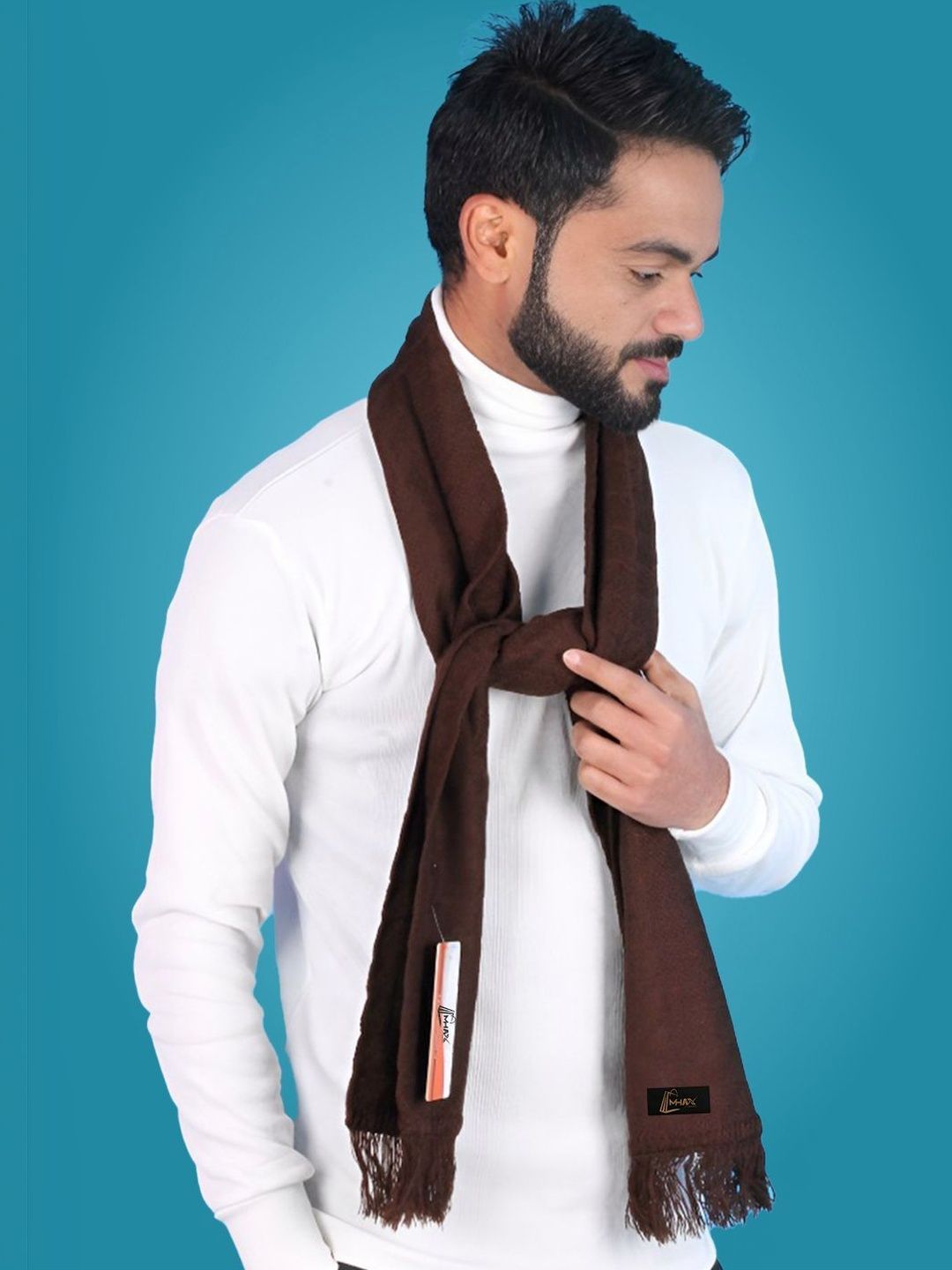 MHAX Men Merino Wool Mufflers