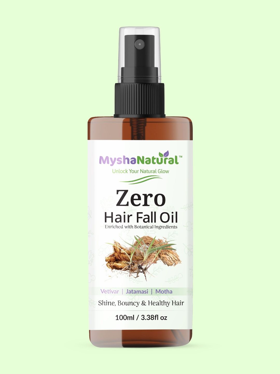 MYSHANATURAL Zero Hair Fall Oil - 100 ml
