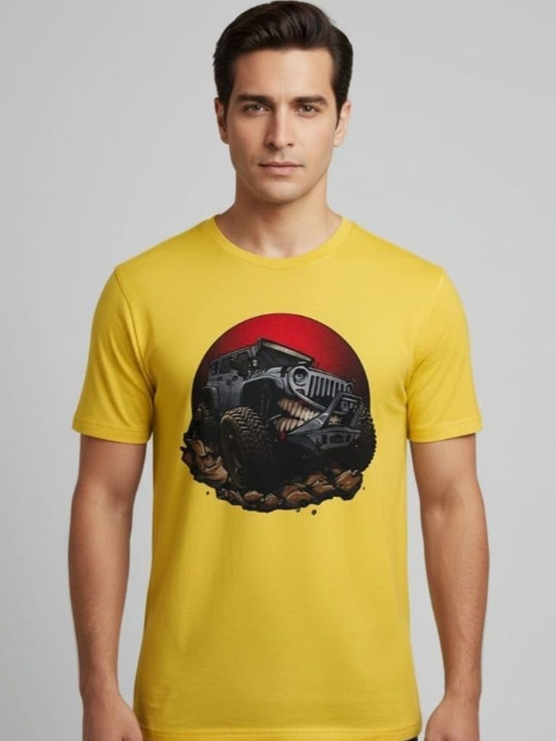 Dezin Men Printed T-shirt