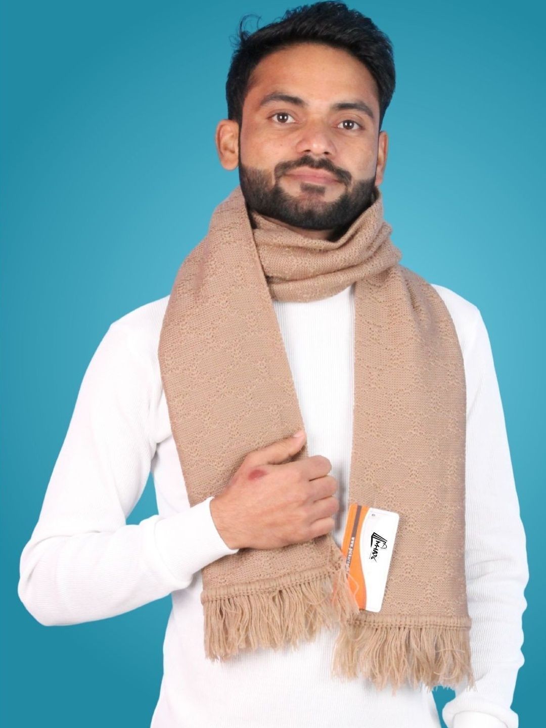 MHAX Men Merino Wool Mufflers