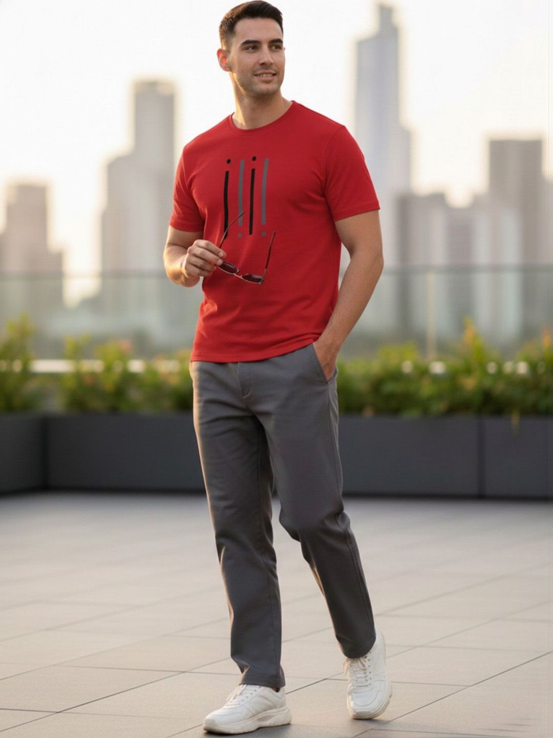 GENSTAR TRENDS Men Printed T-shirt