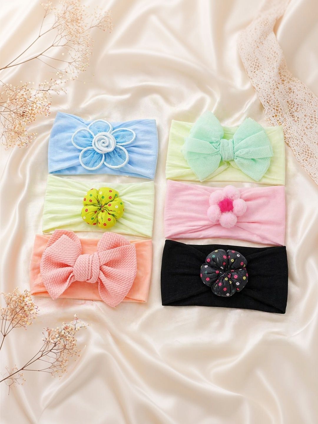 Myra Collection Girls Set of 6 Hairband