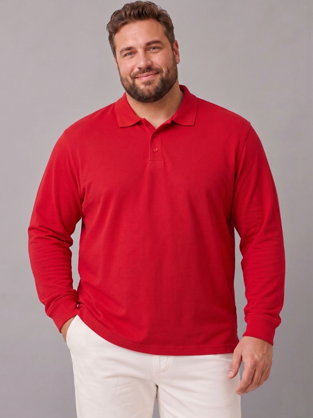 Mast & Harbour Men Polo Collar T-shirt