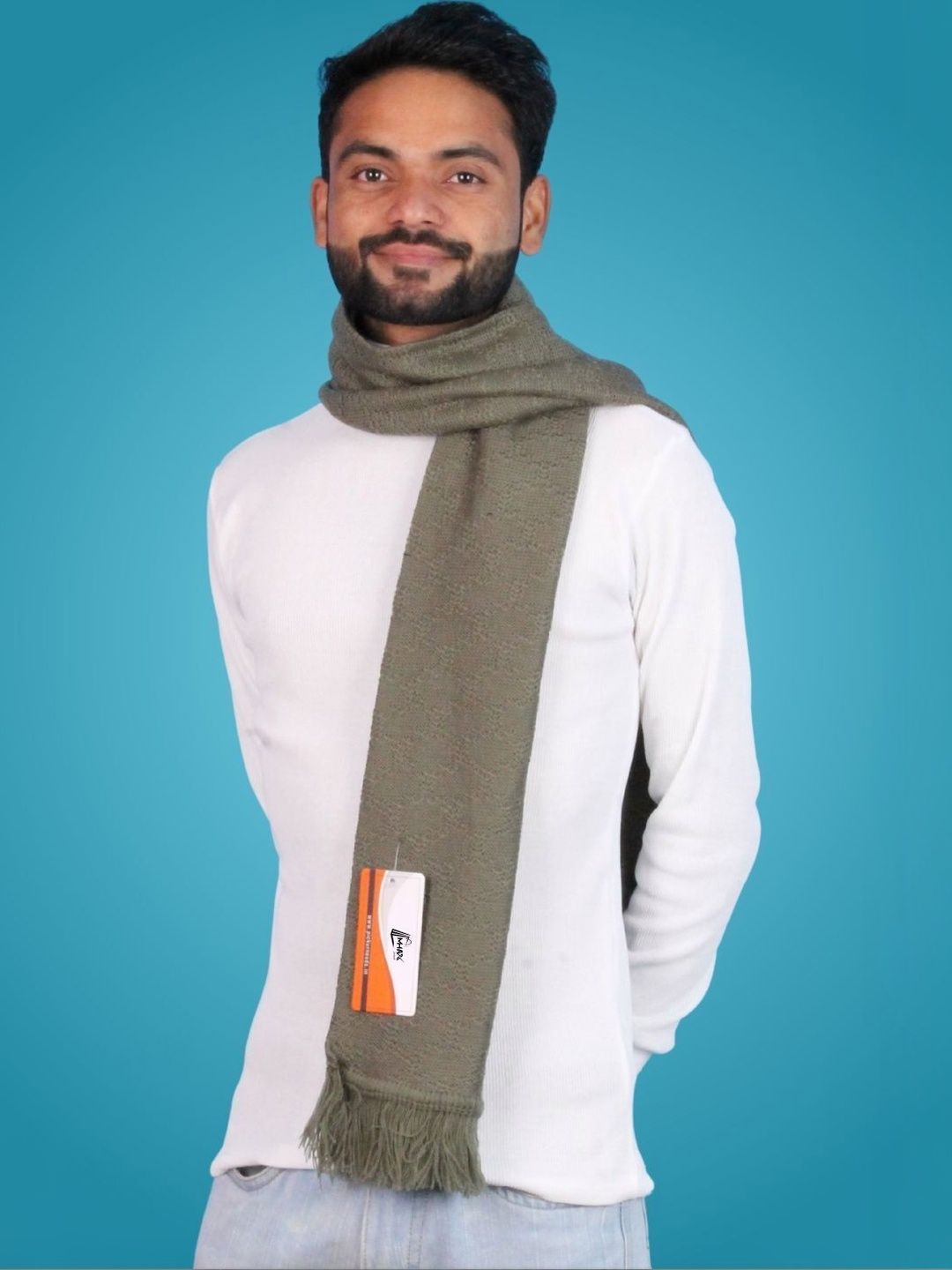 MHAX Men Merino Wool Mufflers