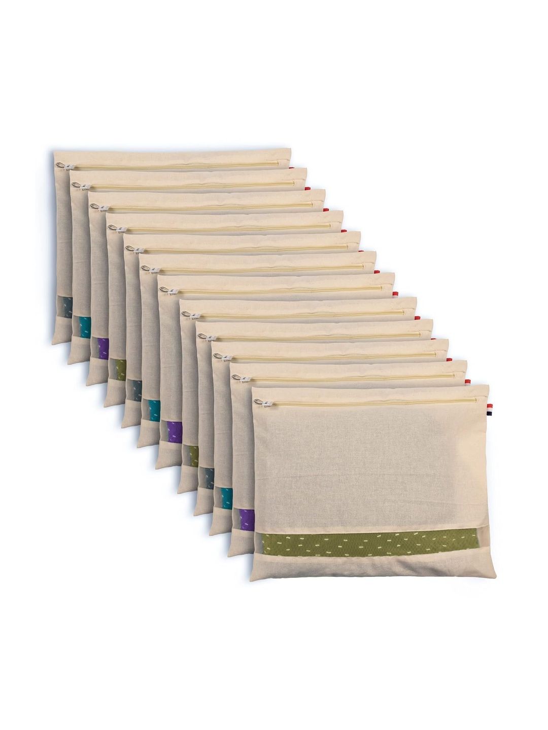 Galley way 12 Pcs Cotton Saree Cover Bag