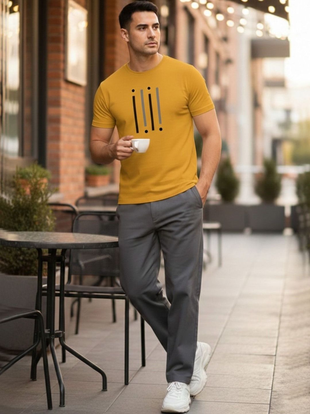 GENSTAR TRENDS Men Printed T-shirt