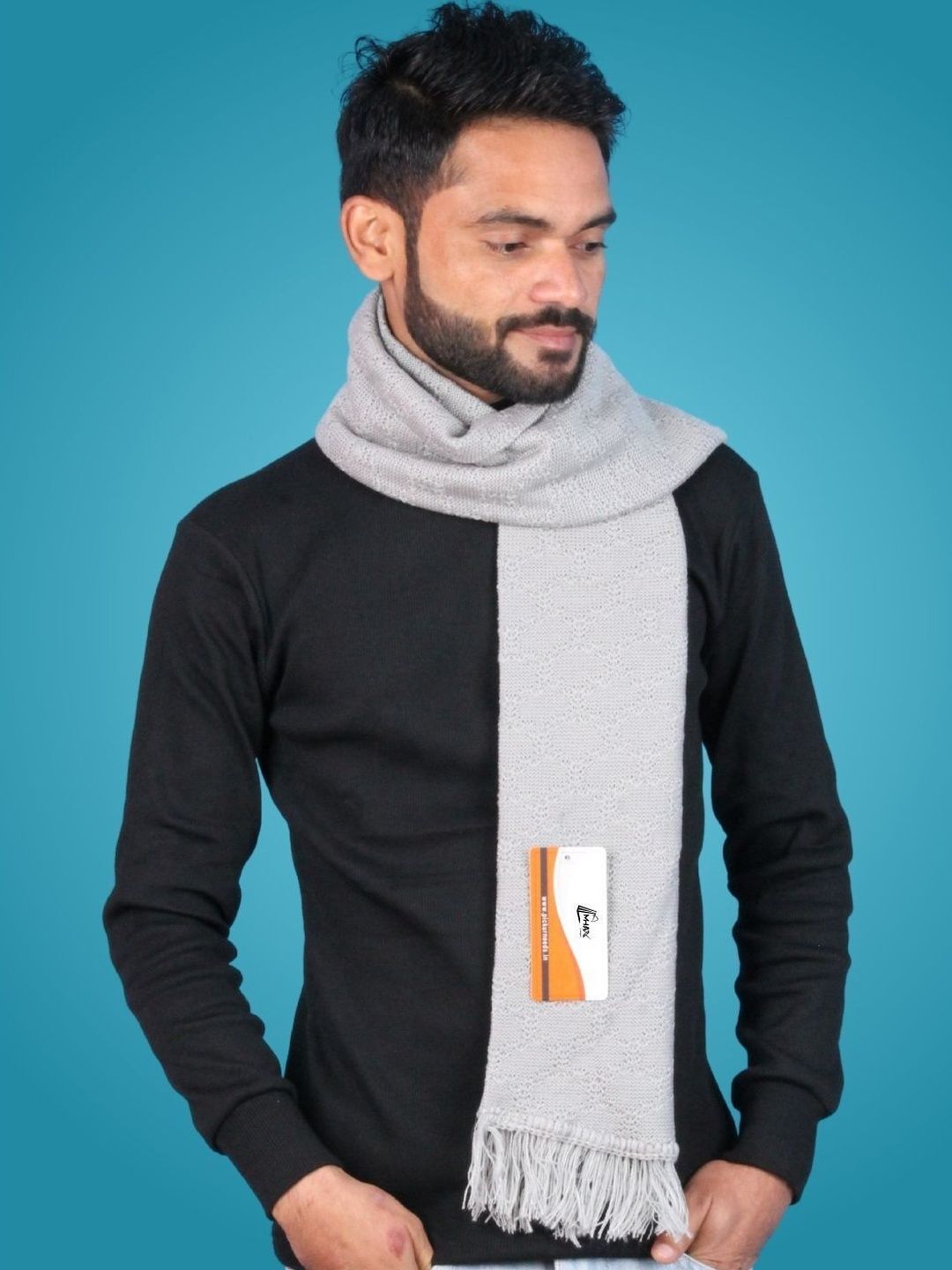 MHAX Men Merino Wool Mufflers
