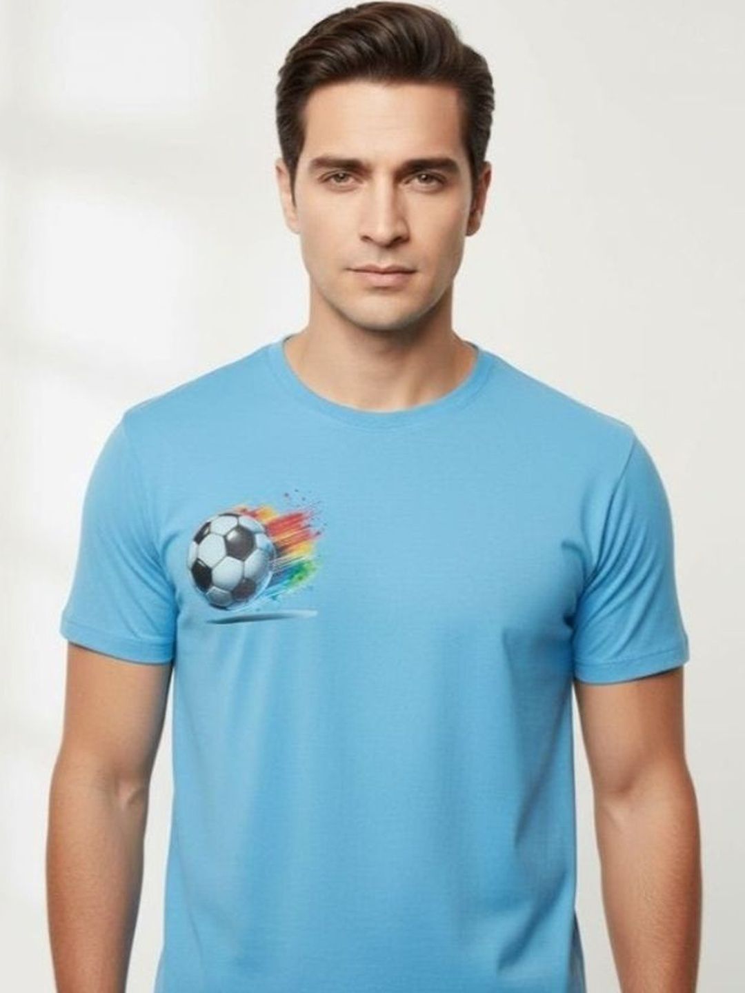 Dezin Men Sports Printed T-shirt