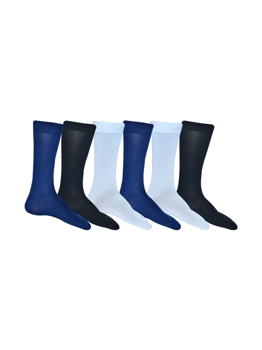 VIPUN Men Pack of 6 Cotton Calf Length Socks