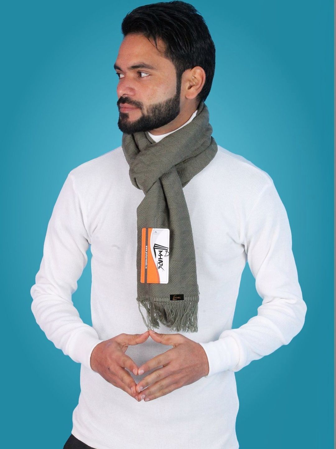 MHAX Men Merino Wool Mufflers