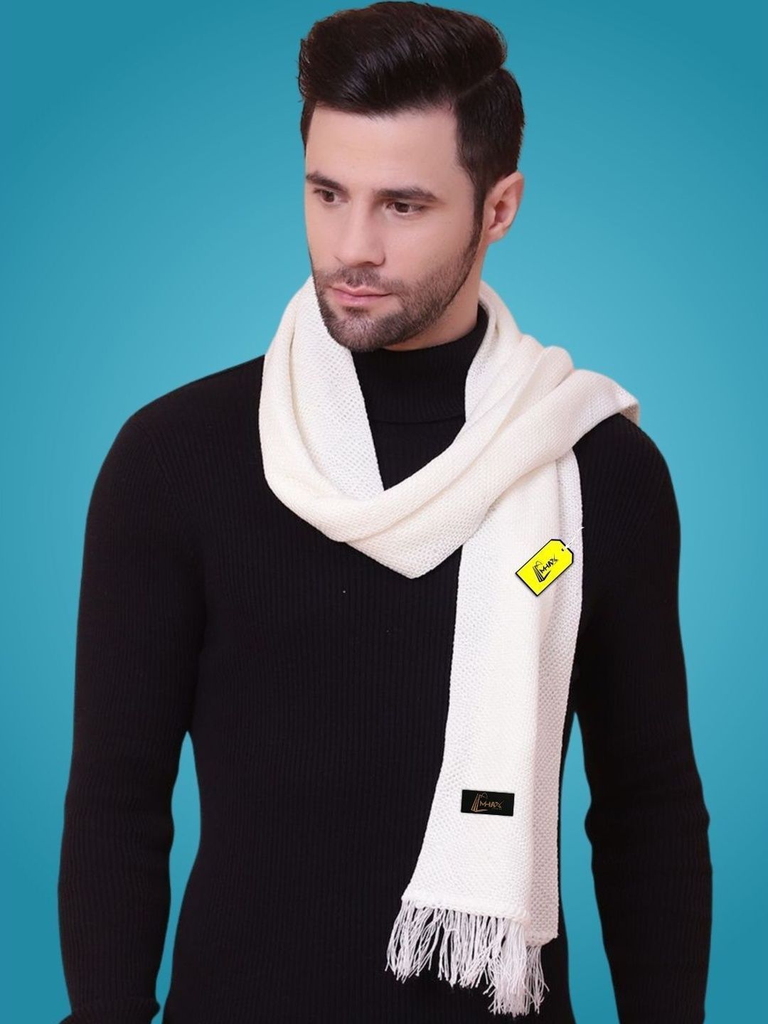 MHAX Men Merino Wool Mufflers