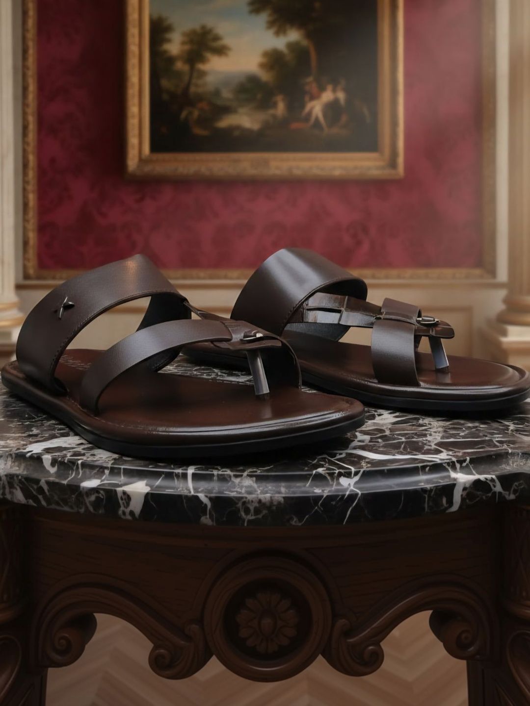Viora Men Thong Flip-Flops