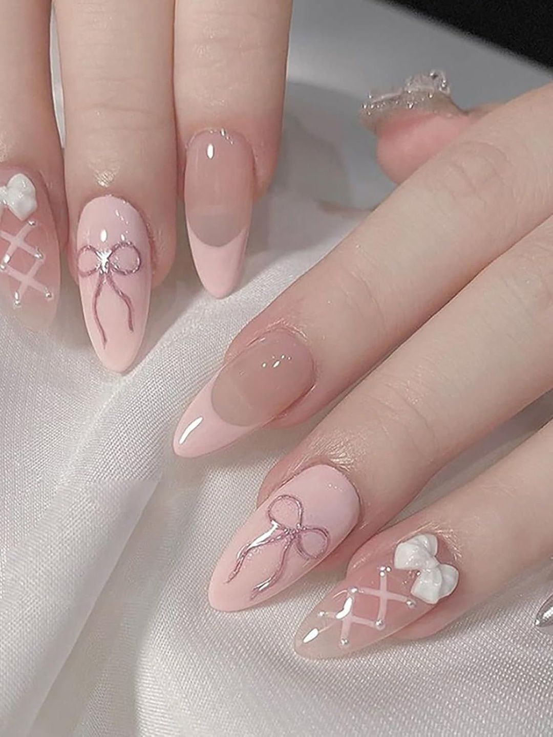 【pani】ネイルセット Buy Nakhi Set Of 24 Reusable Artificial Press On Nails With Kit
