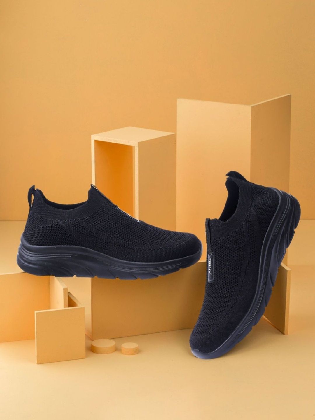 VCTR Airforce Men Lightweight Breathable Slip-On Walking Shoes