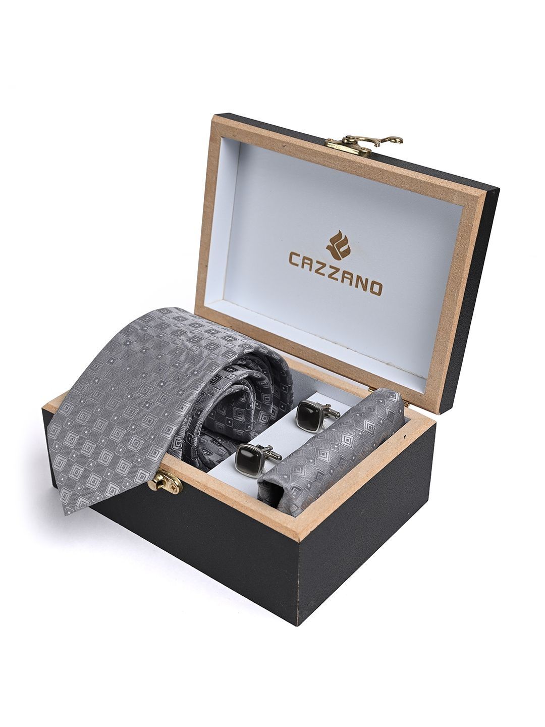 Cazzano Printed Ties & Cufflinks