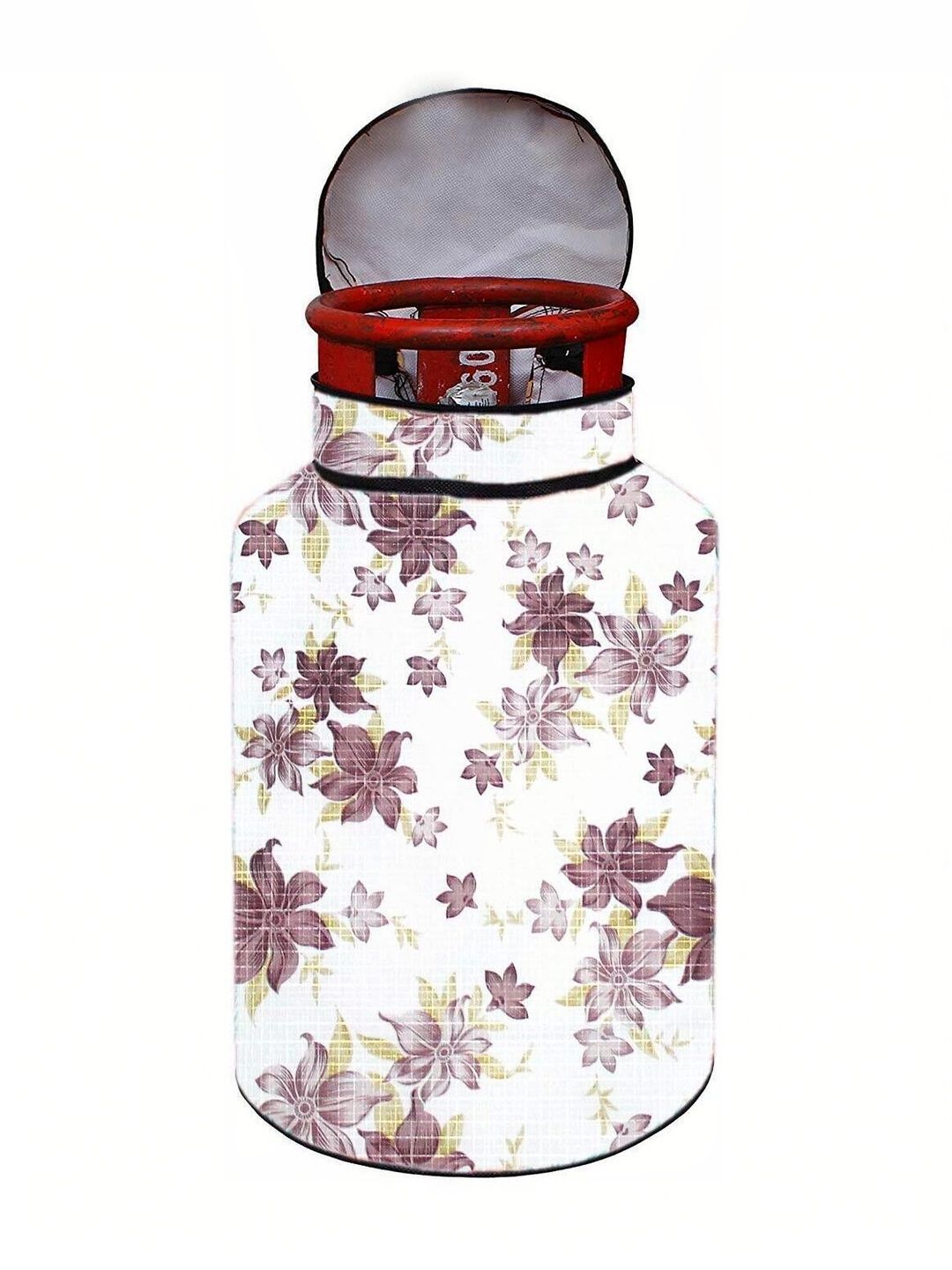 DECORLY FURNISHING White Gas Cylinder Appliance cover