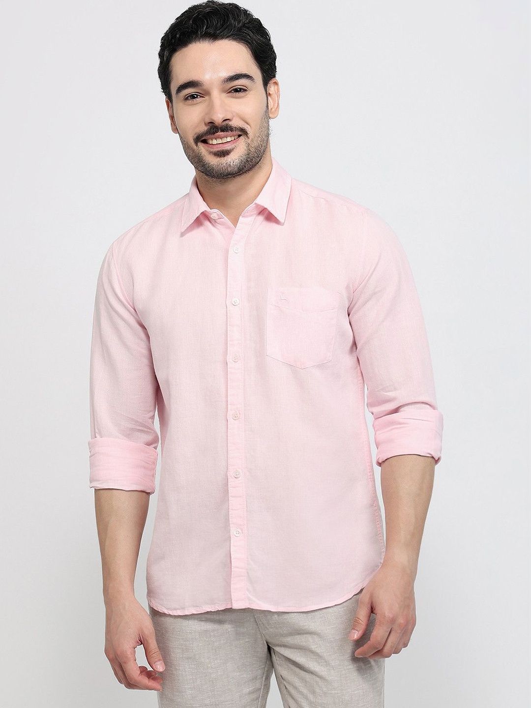 Parx Men Slim Fit Casual Shirt