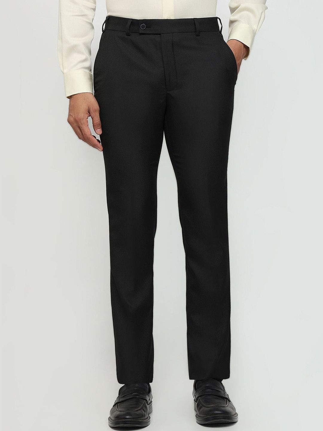 Park Avenue Men Smart Slim Fit Trousers