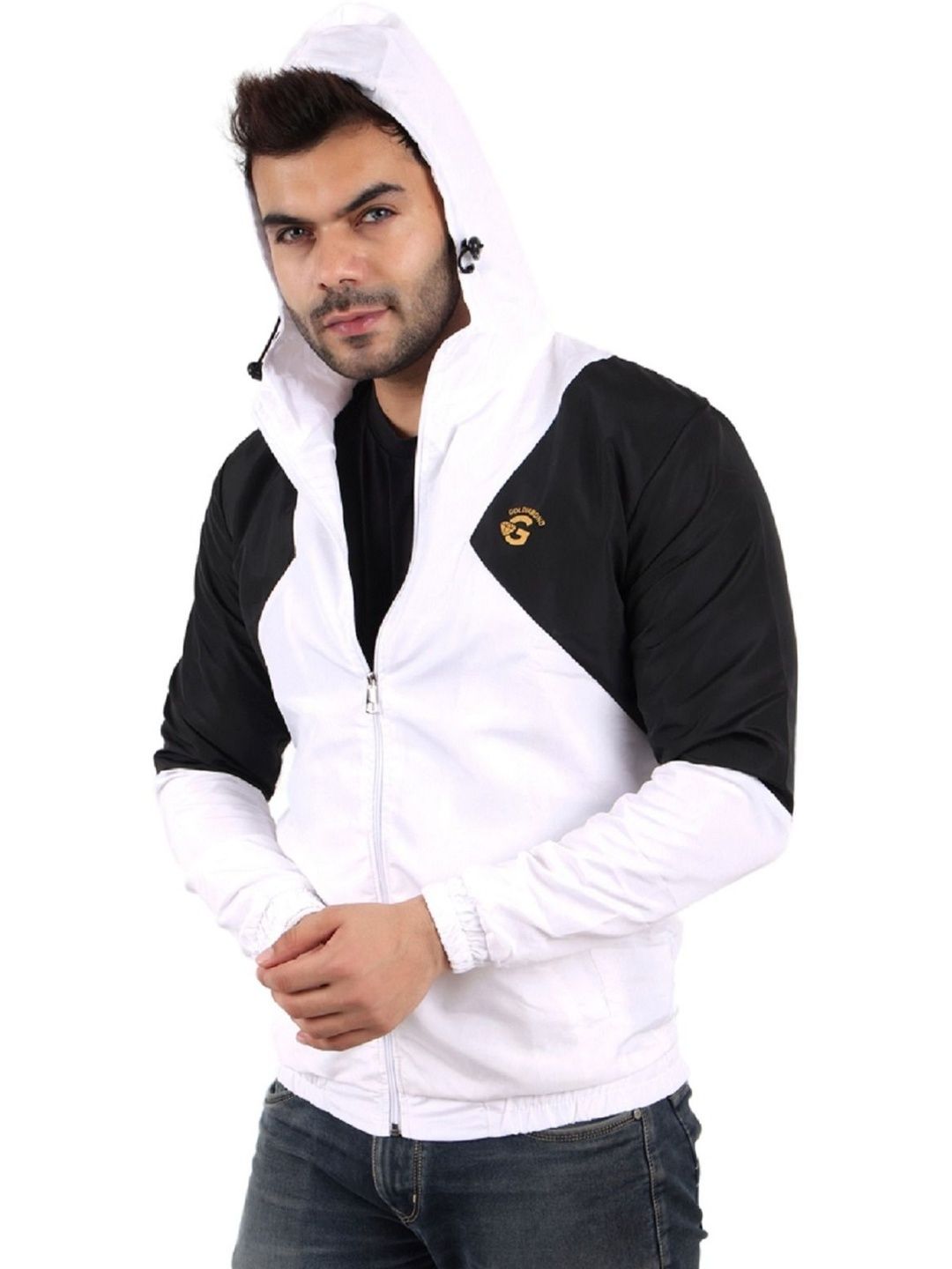 Roadster Men Colourblocked Lightweight Sporty Jacket