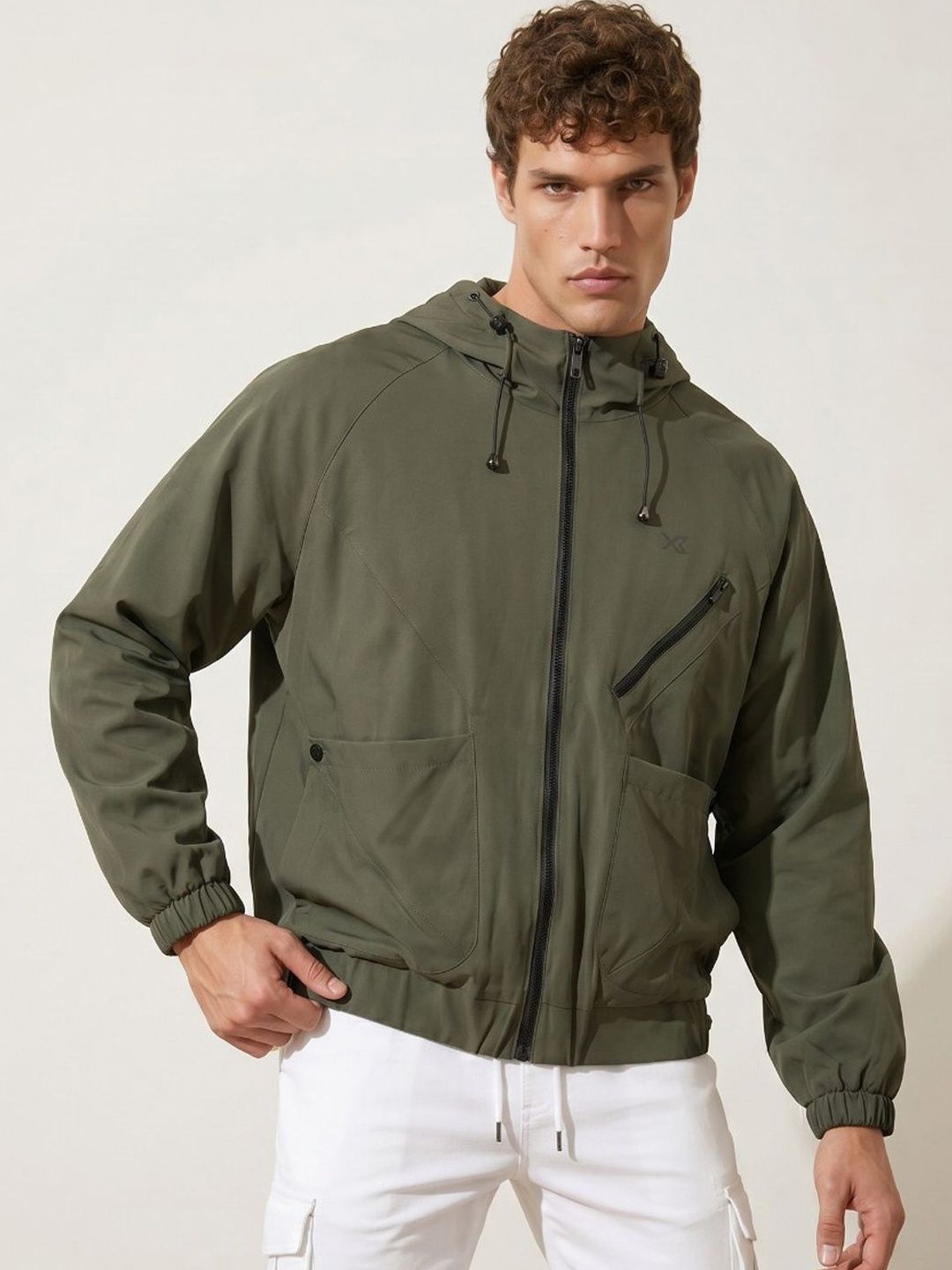 CROSS BENCH Men Lightweight Outdoor Sporty Jacket