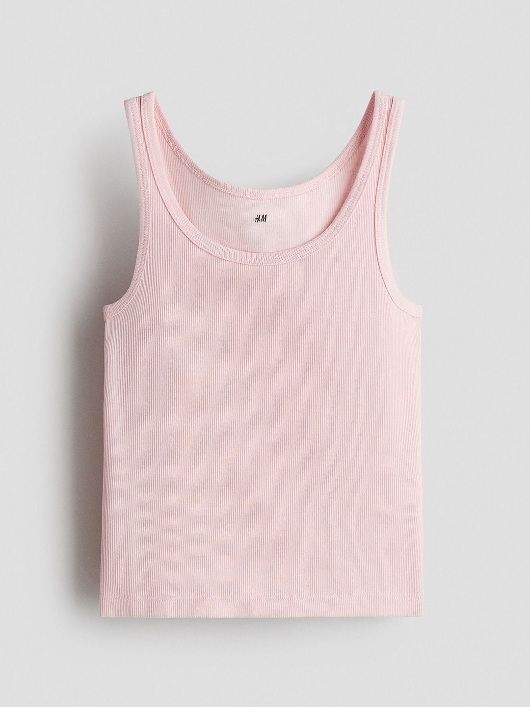H&M Ribbed Cotton Vest Top