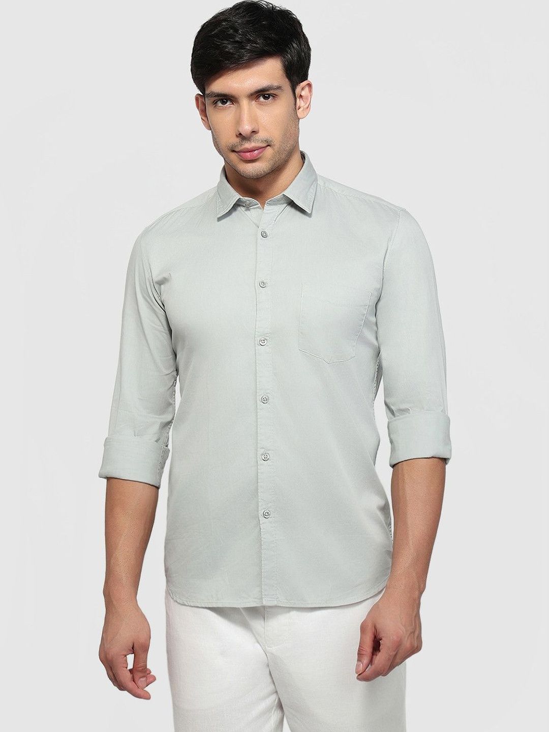 Parx Men Slim Fit Casual Shirt
