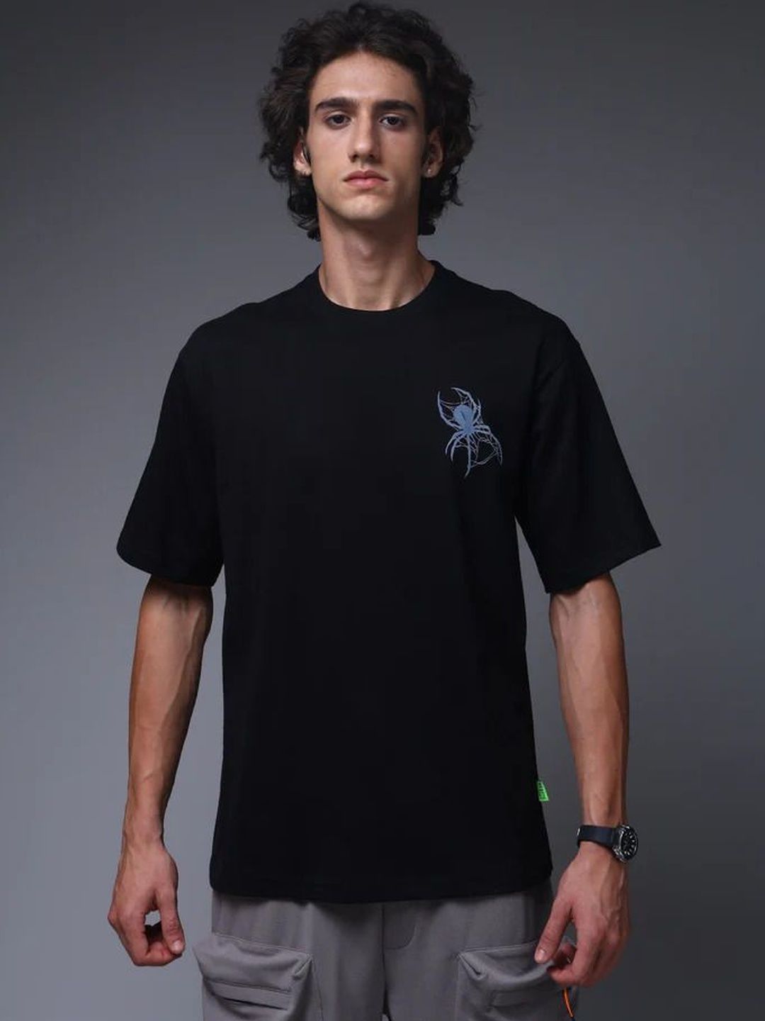 LazyGreg Men Printed Pure Cotton T-shirt