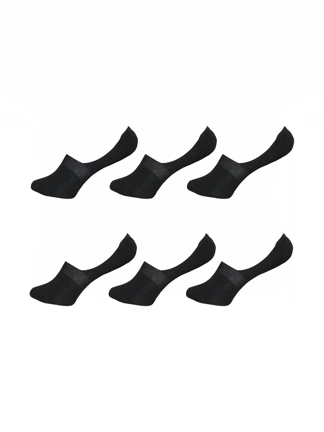 Blacktank Men Pack of 6 Cotton Shoe Liners Socks