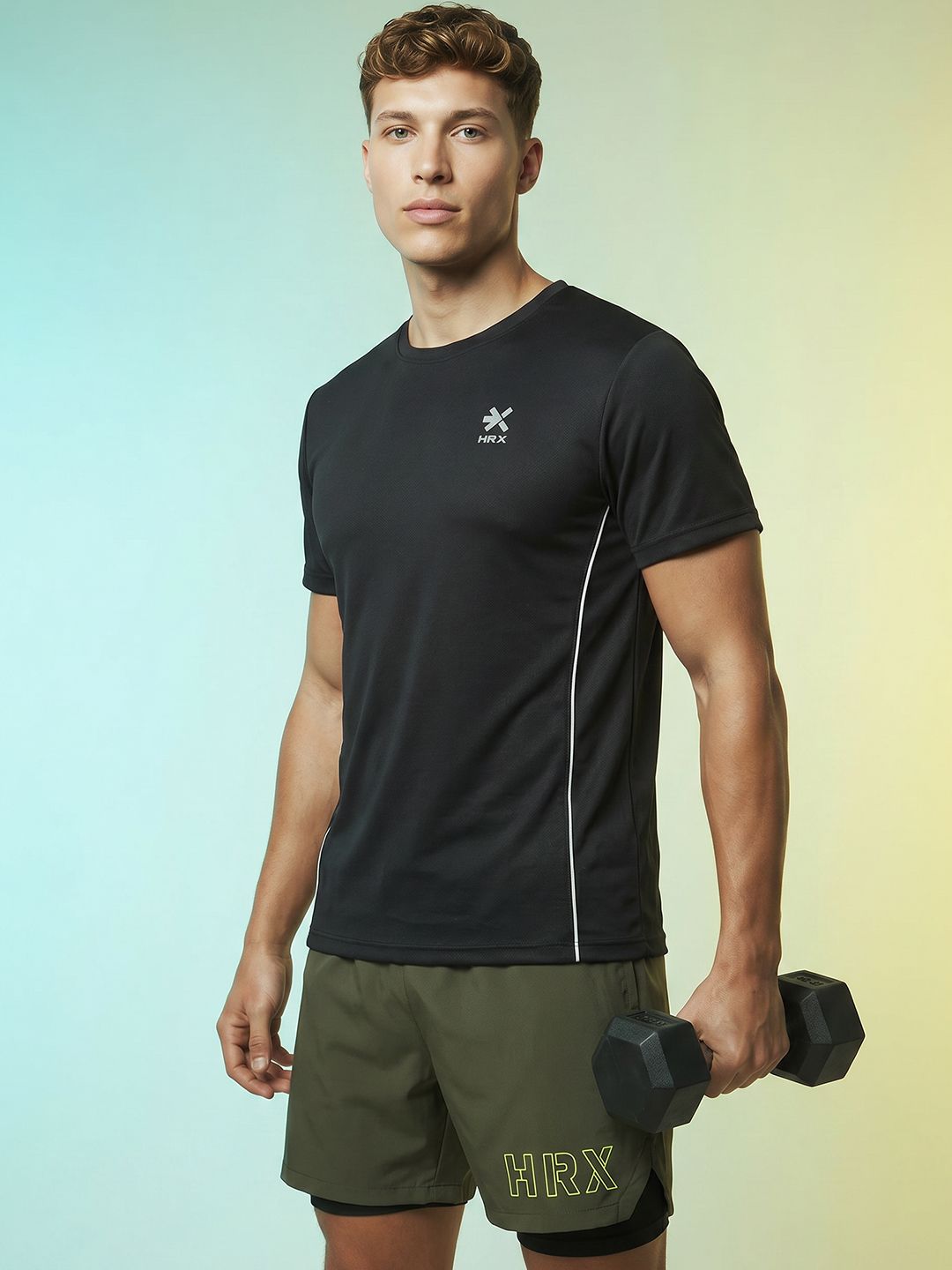 HRX by Hrithik Roshan Rapid-Dry Training T-Shirt