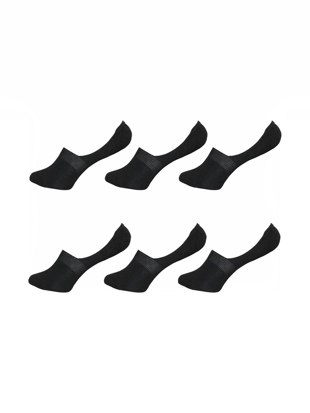 Blacktank Men Pack of 6 Cotton Shoe Liners Socks