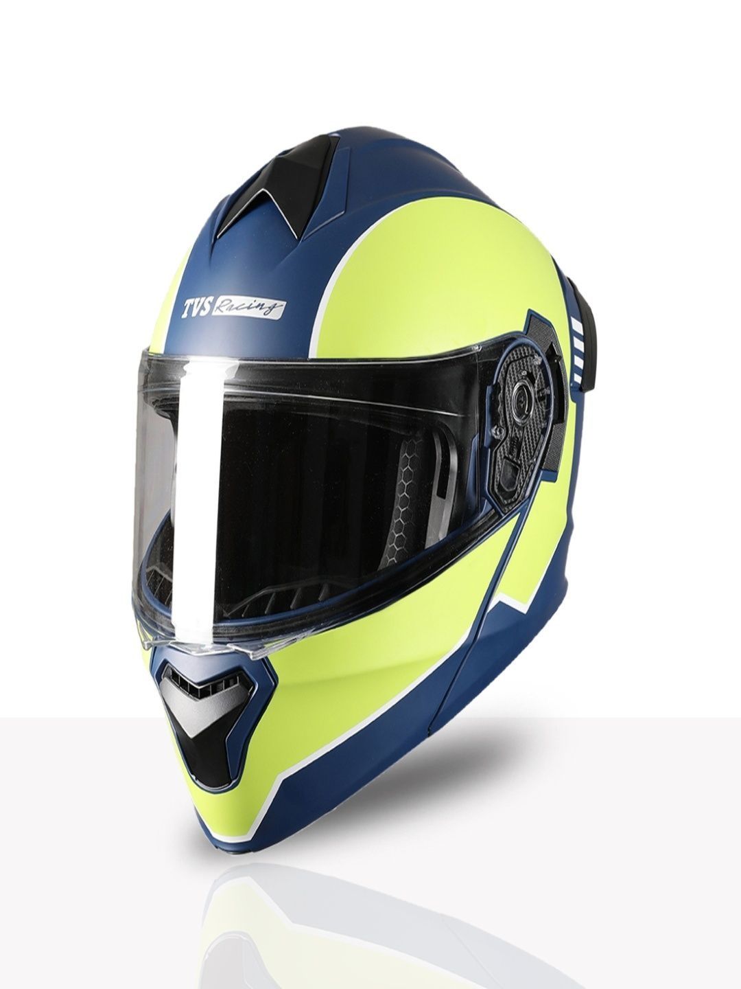 TVS Dual Visor Flip-up Riding Helmet