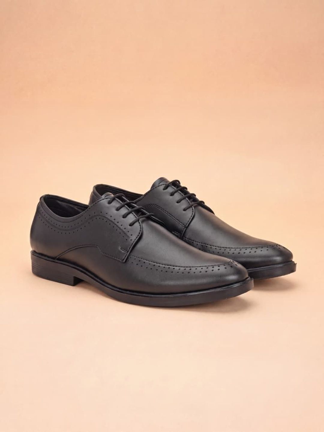 Mast & Harbour Men Round Toe Lace-Ups Formal Oxfords
