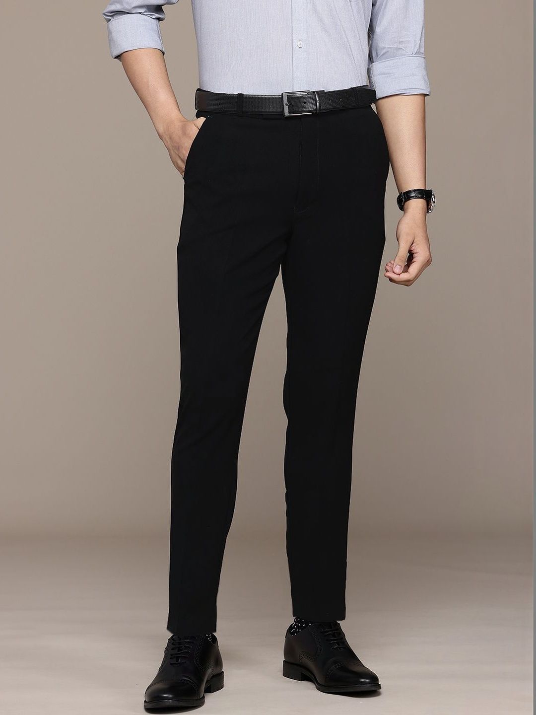 THE BEETEL HOUSE Men Slim Fit Trousers