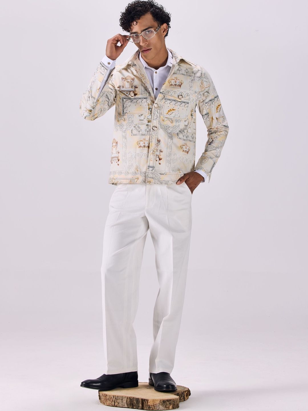 SAMMYUKK Men Woven Jacket