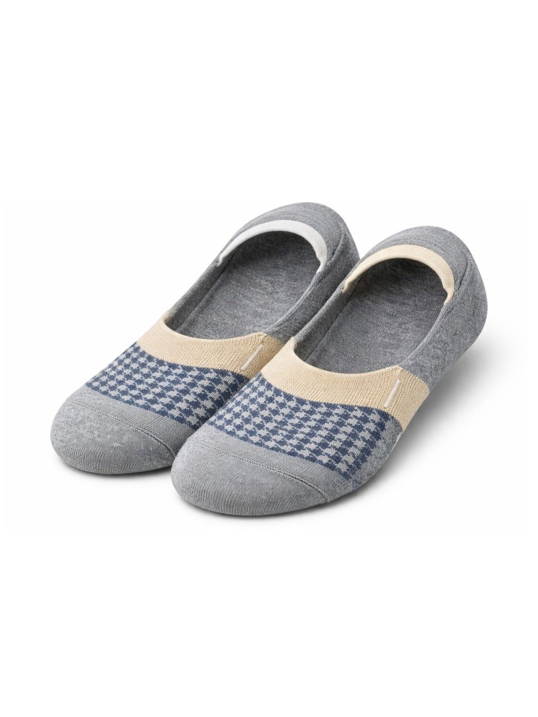 Blacktank Men Cotton Patterned Shoe Liners Socks