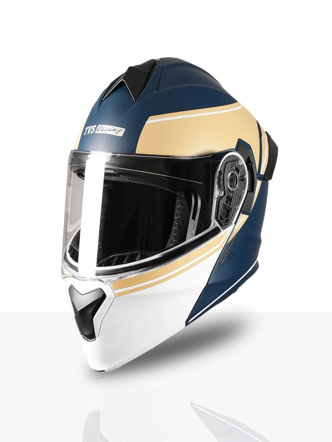 TVS Dual Visor Flip-up Riding Helmet