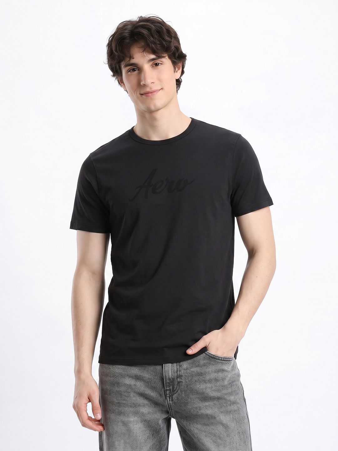 Aeropostale Brand Logo Printed T-shirt