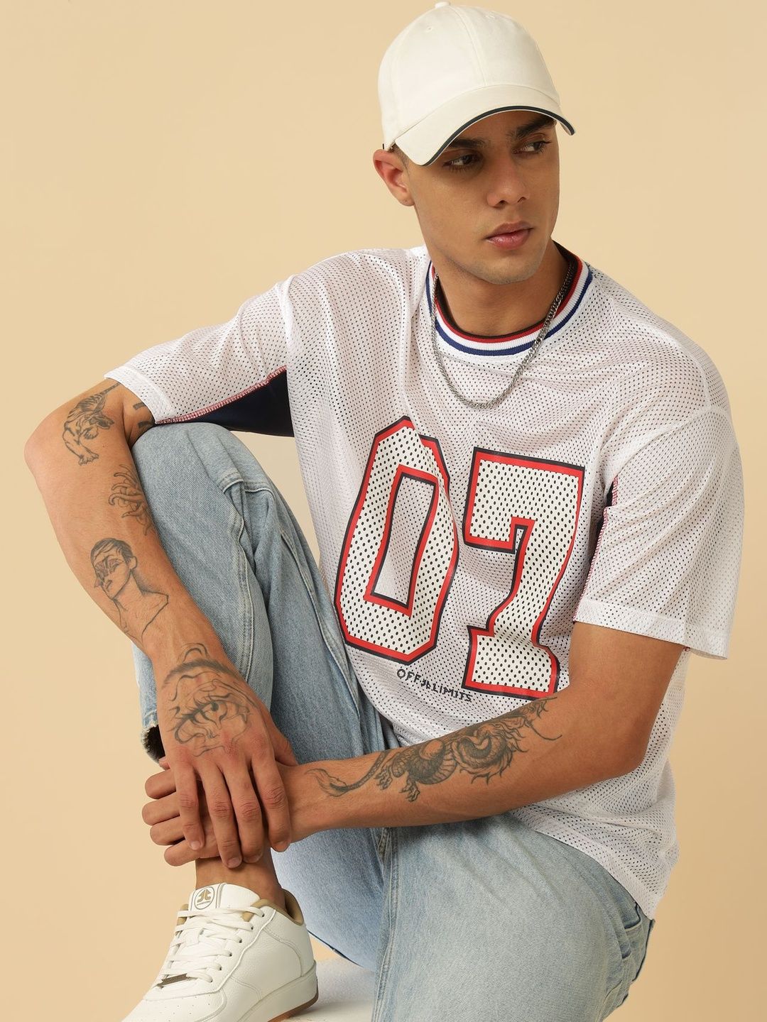 OFF LIMITS Men Printed Pockets T-shirt