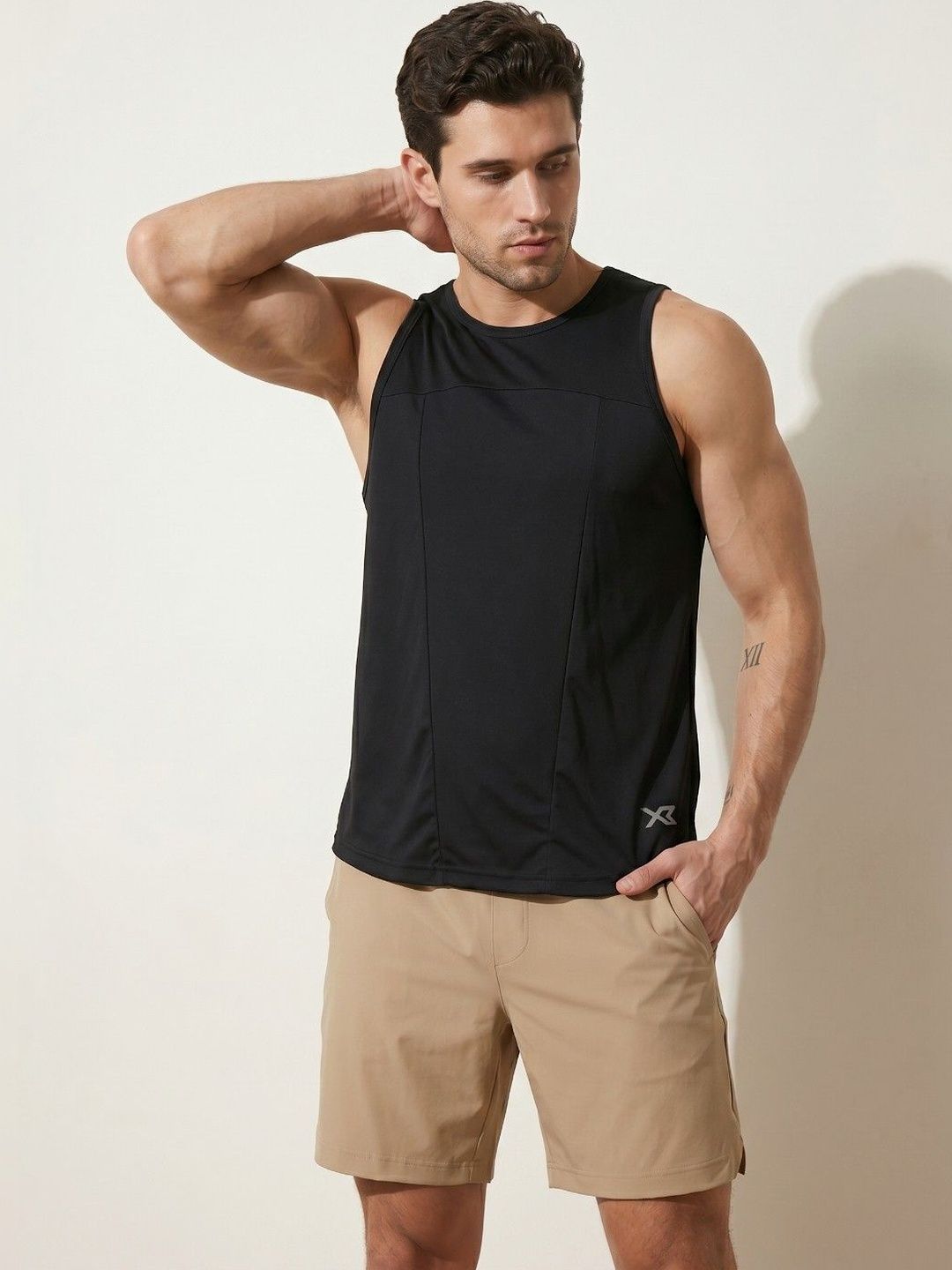 CROSS BENCH Men's Muscle Fit Sports T-shirt