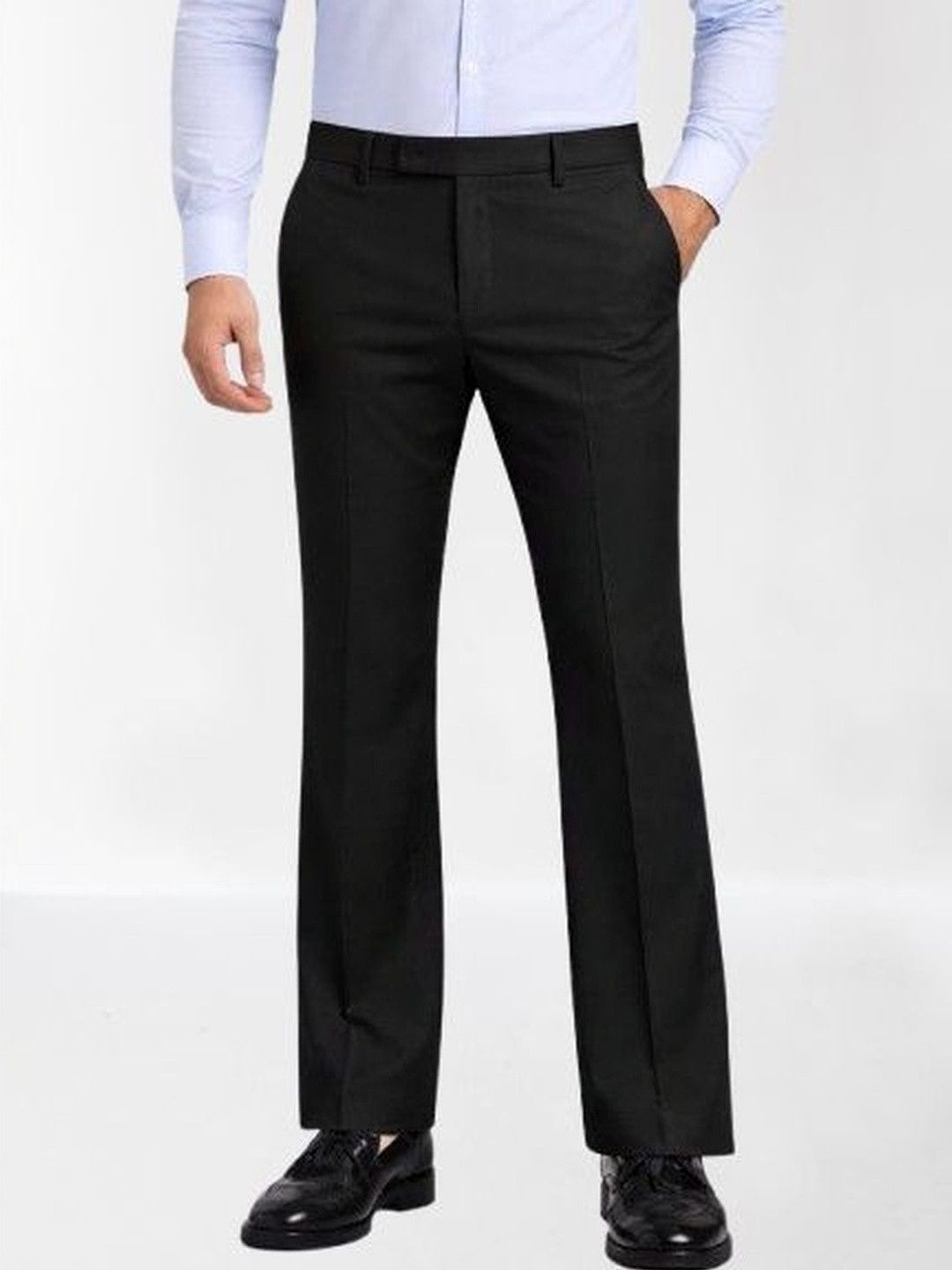 GHABA CREATION Men Bootcut Trousers