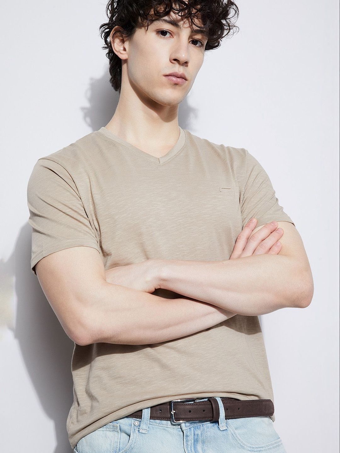 Fame Forever by Lifestyle Men V-Neck Pockets T-shirt