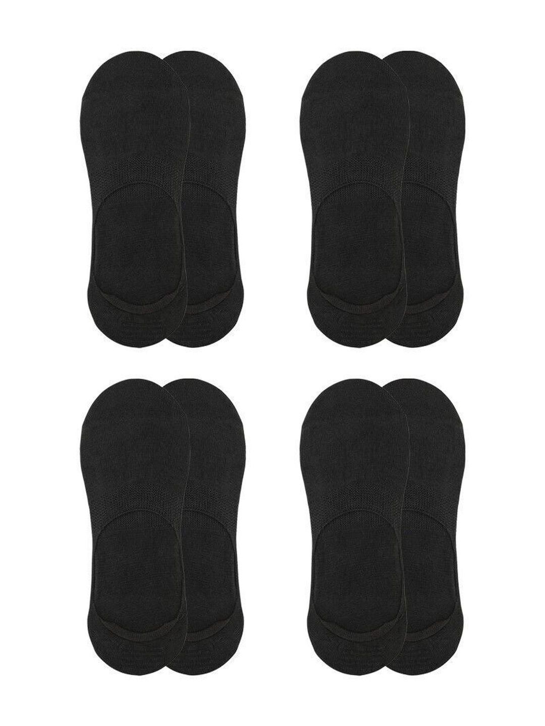 Blacktank Men Pack of 4 Cotton Shoe Liners Socks