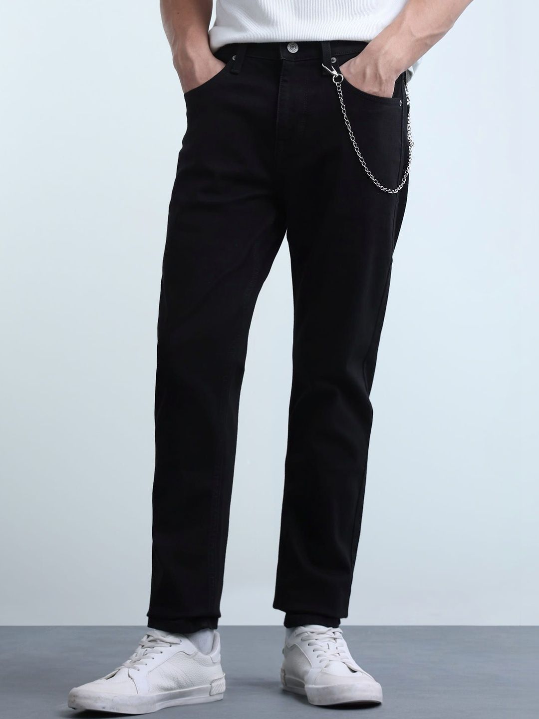 Flying Machine Flying Machine Men Slim Fit Mid-Rise Stretchable Jeans