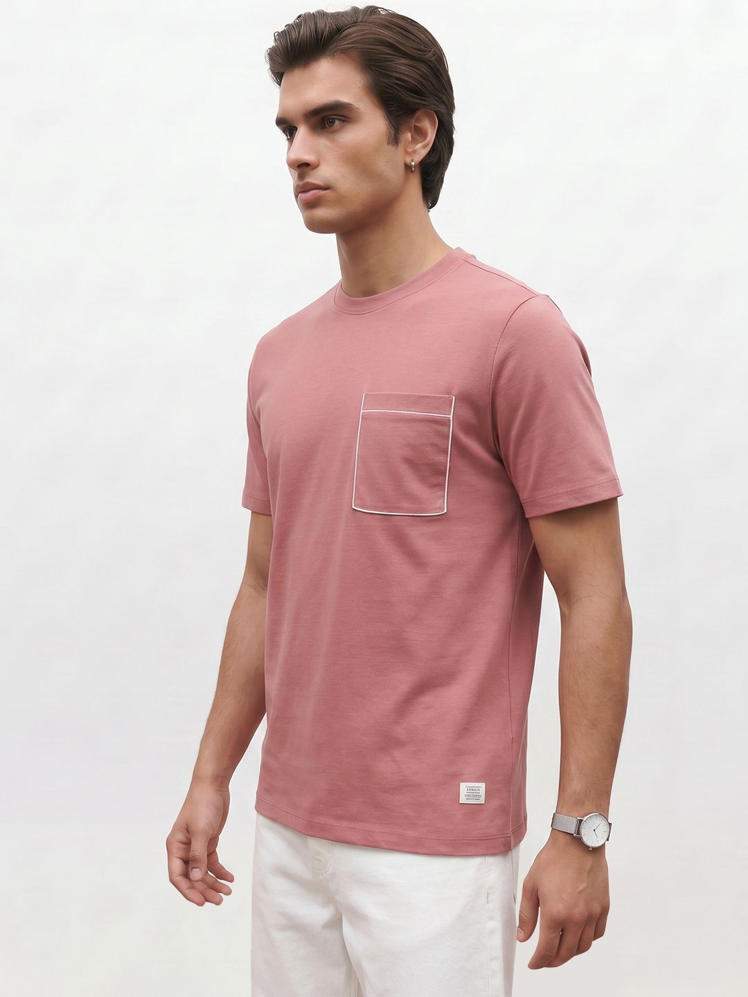 Mr Bowerbird Round Neck Pure Cotton T-shirt