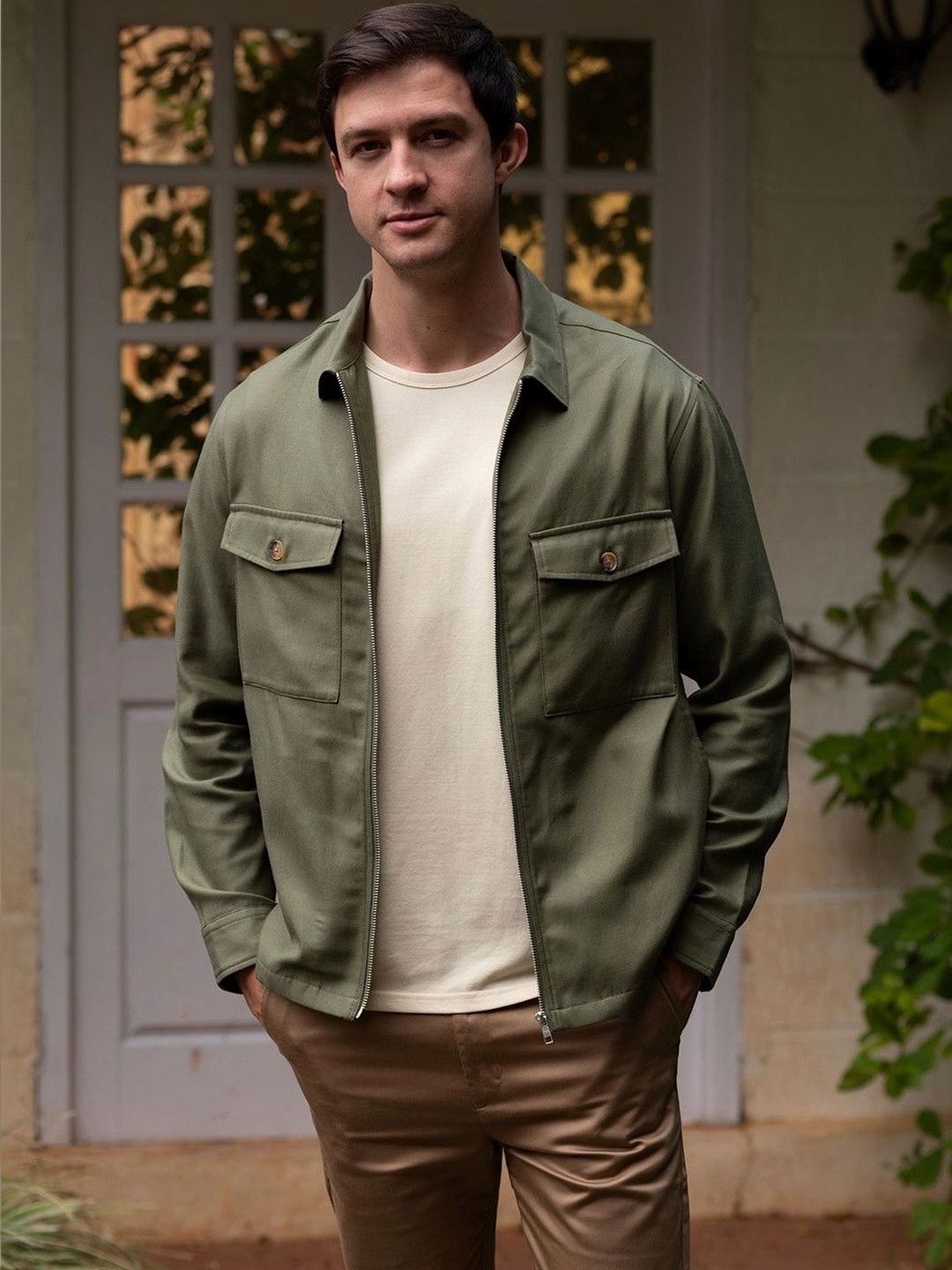 ARISTOBRAT Men Woven Jacket